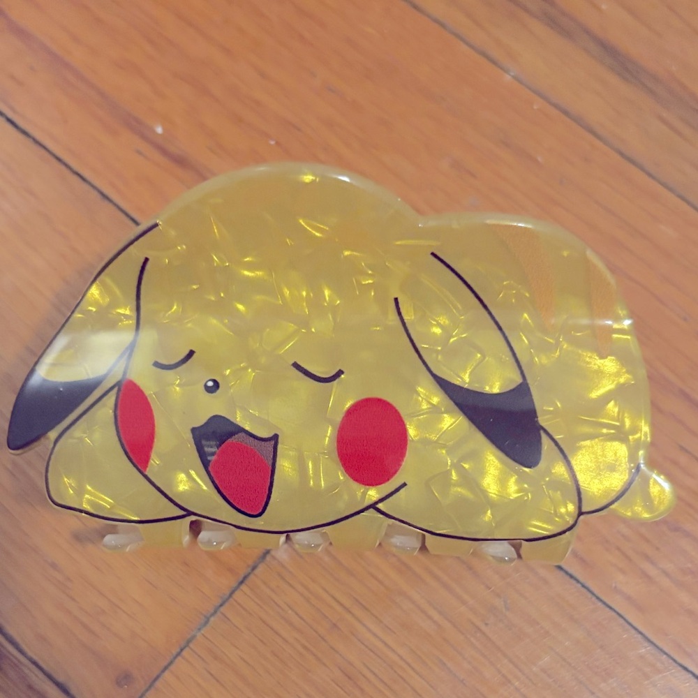 Pokémon Inspired Pikachu Claw Clip